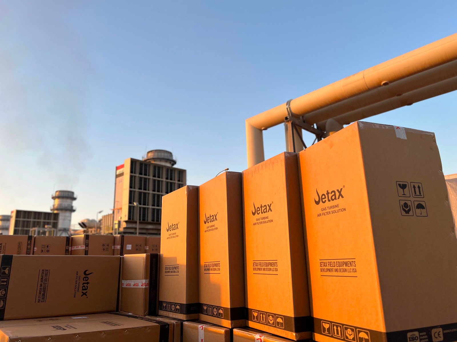 Compressor air filters from the American company Jetax.